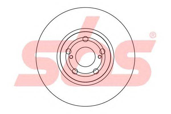 Тормозной диск sbs 1815204590