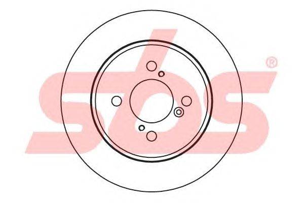 Тормозной диск sbs 1815205225