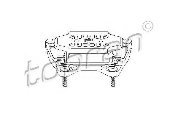 Подвеска, автоматическая коробка передач TOPRAN 113 363
