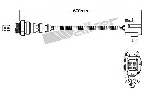 Лямбда-зонд WALKER PRODUCTS 250-24365