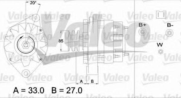 Генератор VALEO 433474