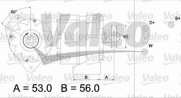 Генератор VALEO 436581