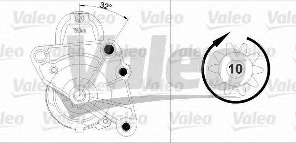 Стартер VALEO 458178