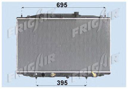 Радиатор, охлаждение двигателя FRIGAIR 0119.3026