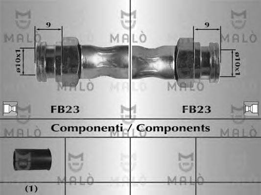 Тормозной шланг MALÒ 81033