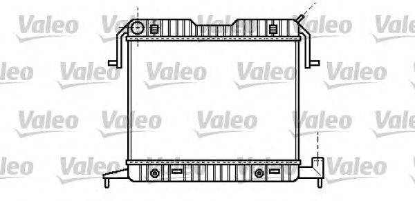 Радиатор, охлаждение двигателя VALEO 734660