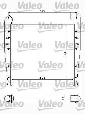 Интеркулер VALEO 817772