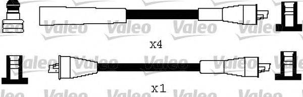 Комплект проводов зажигания VALEO 346489