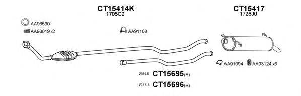 Система выпуска ОГ VENEPORTE 150108