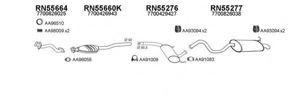 Система выпуска ОГ VENEPORTE 550493