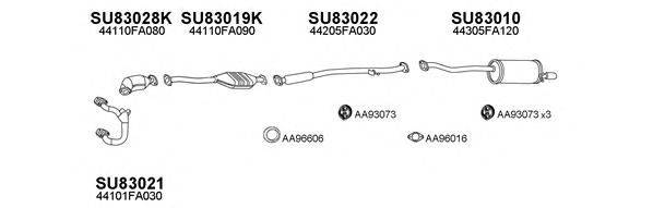 Система выпуска ОГ VENEPORTE 830009