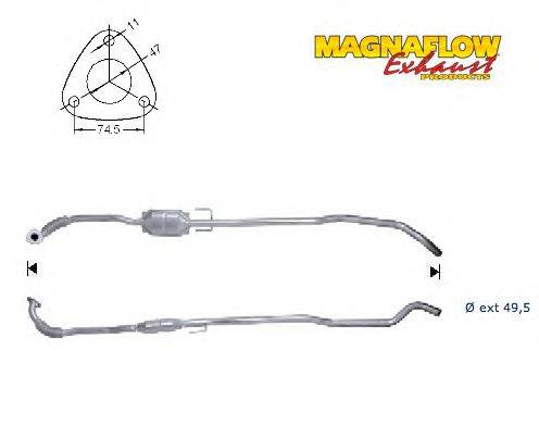 Катализатор MAGNAFLOW 65808D