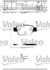 Комплект тормозных колодок, дисковый тормоз LUCAS ELECTRICAL 6114854