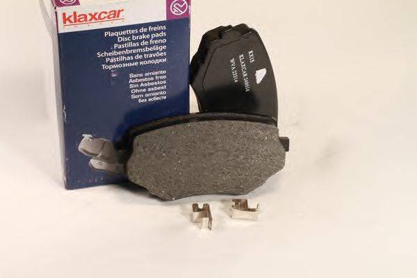 Комплект тормозных колодок, дисковый тормоз KLAXCAR FRANCE 24861