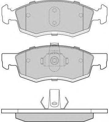 Комплект тормозных колодок, дисковый тормоз FREMAX FBP-1584