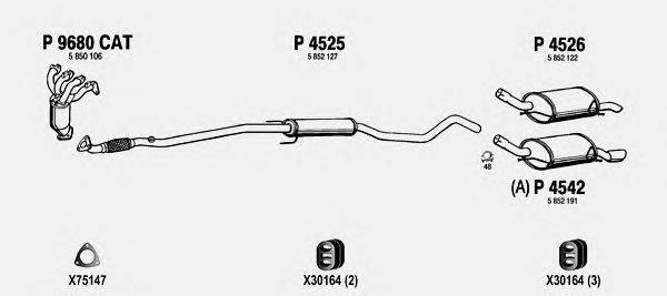 Система выпуска ОГ FENNO OP620