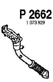 Труба выхлопного газа FENNO P2662