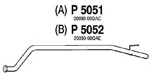 Труба выхлопного газа FENNO 5052