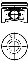 Поршень KOLBENSCHMIDT 40710610