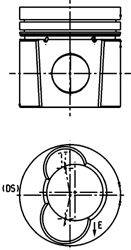 Поршень KOLBENSCHMIDT 94801600