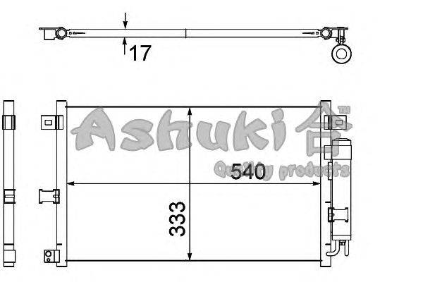 Конденсатор, кондиционер ASHUKI M982-01