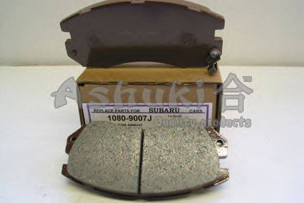 Комплект тормозных колодок, дисковый тормоз ASHUKI 1080-9007J