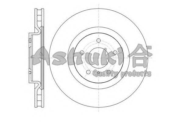 Тормозной диск ASHUKI N013-95