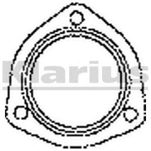 Прокладка, труба выхлопного газа KLARIUS 410341