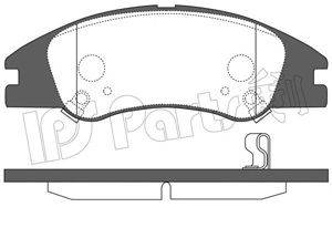 Комплект тормозных колодок, дисковый тормоз IPS Parts IBD-1K15