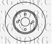 Тормозной диск BORG & BECK BBD4207