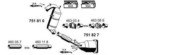 Система выпуска ОГ ERNST 080181