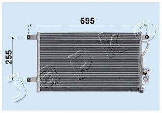 Конденсатор, кондиционер JAPKO CND163018