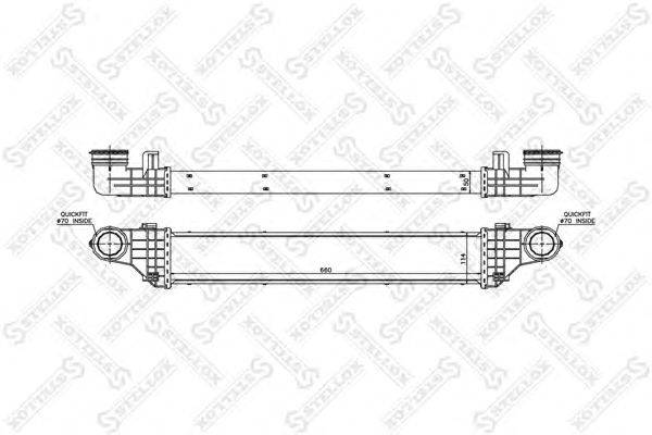 Интеркулер STELLOX 10-40049-SX