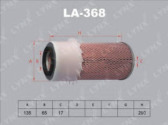 Воздушный фильтр LYNXauto LA368