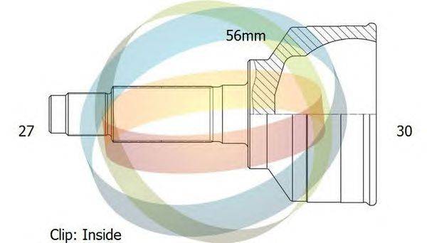 Шарнирный комплект, приводной вал ODM-MULTIPARTS 12-070972