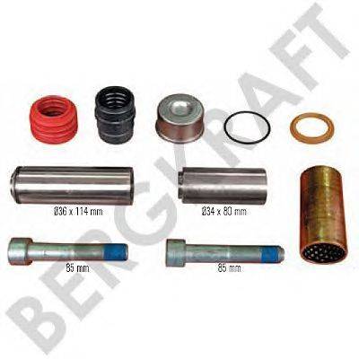 Комплект прокладок, корпус скобы тормоза BERGKRAFT BK1600236AS