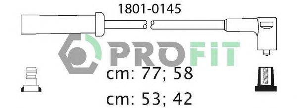 Комплект проводов зажигания PROFIT 18010145