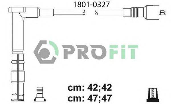 Комплект проводов зажигания PROFIT 18010327