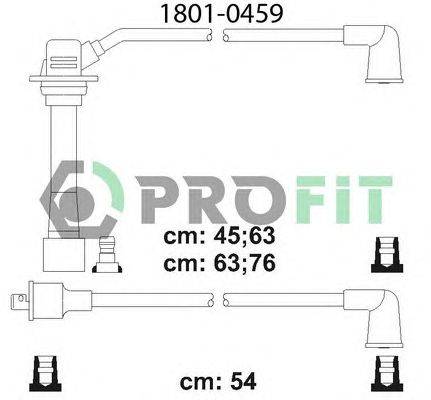 Комплект проводов зажигания PROFIT 18010459