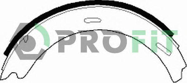Комплект тормозных колодок PROFIT 5001-0196