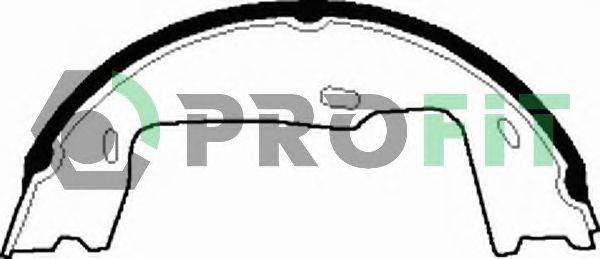 Комплект тормозных колодок PROFIT 5001-0227