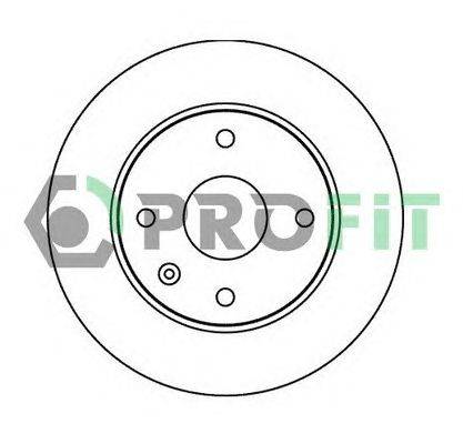 Тормозной диск PROFIT 50101257