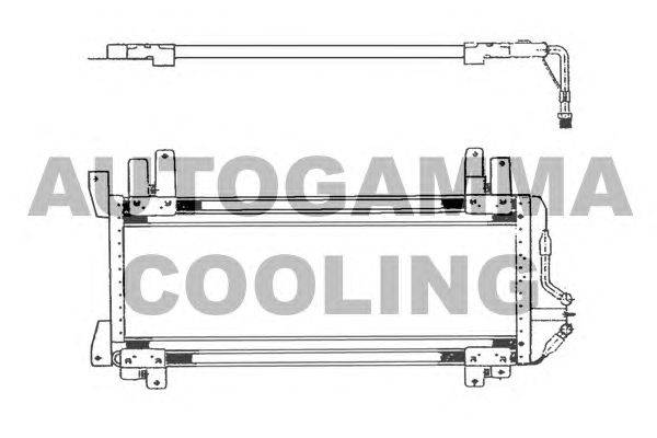 Конденсатор, кондиционер AUTOGAMMA 101795
