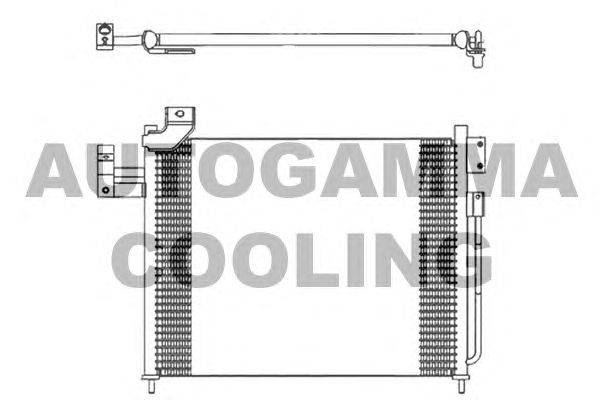 Конденсатор, кондиционер AUTOGAMMA 103692