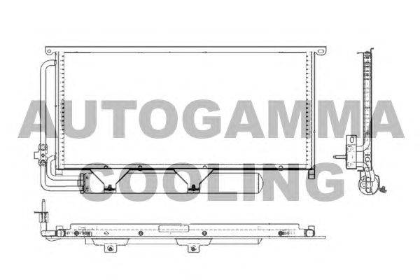 Конденсатор, кондиционер AUTOGAMMA 103984