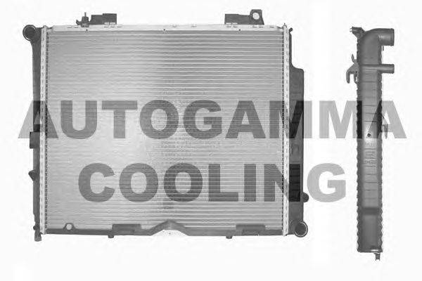 Радиатор, охлаждение двигателя AUTOGAMMA 104317