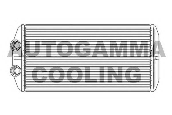 Теплообменник, отопление салона AUTOGAMMA 104770