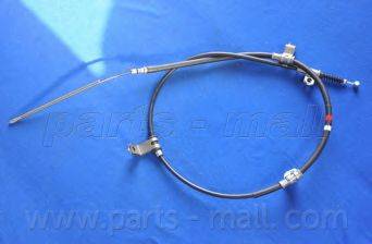 Трос, стояночная тормозная система PARTS-MALL PTA-252