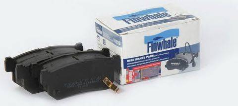 Комплект тормозных колодок, дисковый тормоз FINWHALE V1032