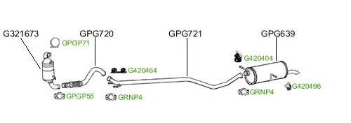 Система выпуска ОГ GT Exhaust 137